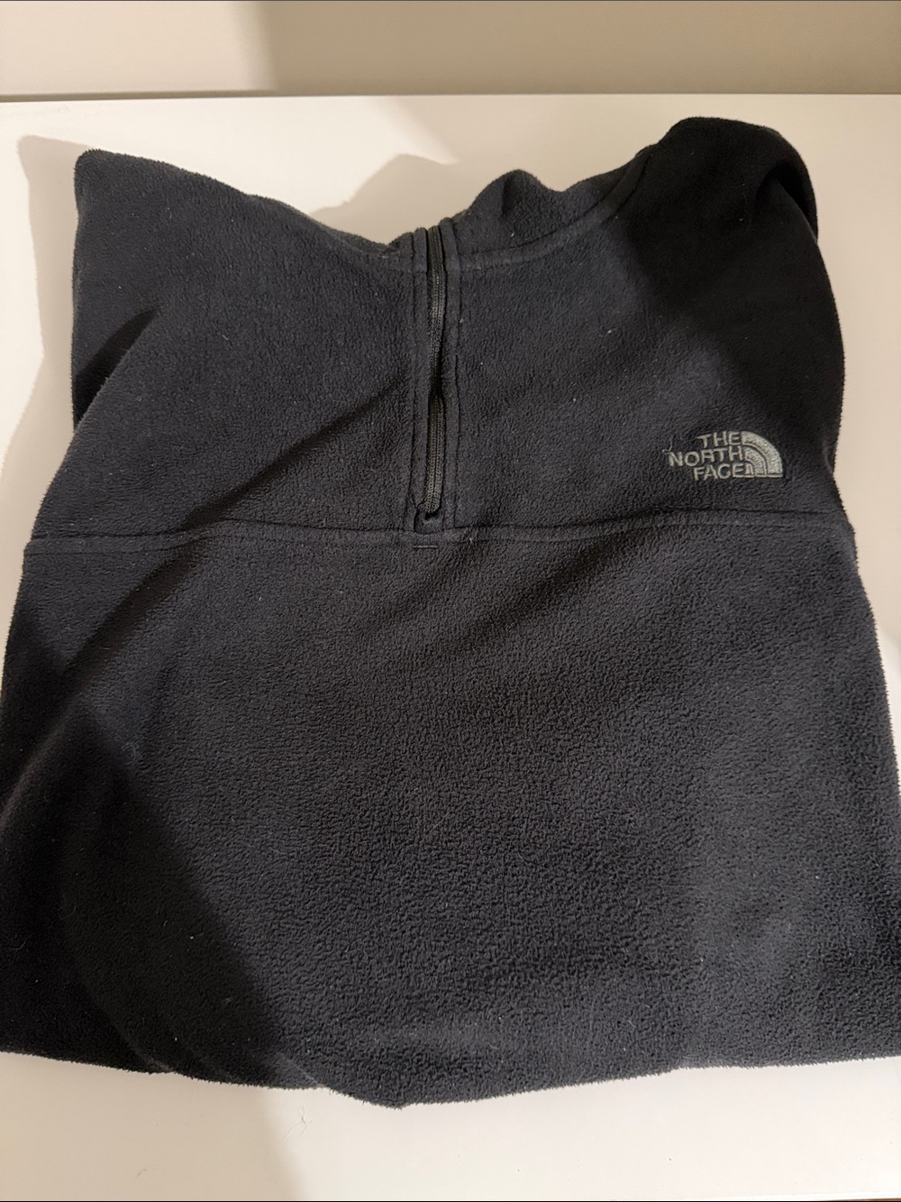 The North Face Men’s Black Half-Zip Fleece Pullover